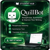 QuillBot Premium Account | Paraphrasing Writing Tool | Unlimited Modes | Grammar Checker | Instant D