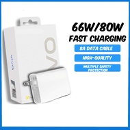 VIVO 66W/80W Super Flash Charging/Type C/Type-C Cable Fast Charger/Power Adapter