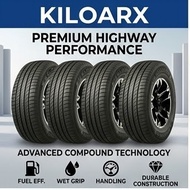 New KILOARX 265/65R17 Quiet-Ride Tires including Valve Stem Cap, Reinforced Build, and Tubeless Valv