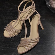 Temperament Rhinestone Women's Sandals High Heels