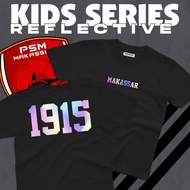 PSM Kids Series T-Shirt "Makassar Kids Reflective" - Juku Eja/Laskar Male Chicken/PSM Makassar