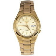 Seiko 5 Automatic Mens Gold Stainless Steel Band Watch SNK610K1 SNK610