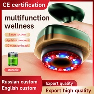 Electric gua sha massager, heating therapy device for meridian stimulation, vacuum suction cupping d