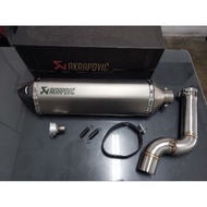bmw f900xr f900r akrapovic exhaust system plug n play