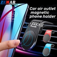 Audi Car Magnetic Bracket Mobile Phone Air Outlet Phone Holder Navigation Anti-Slip Bracket for Audi
