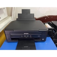 (รูปจริงพร้อมส่ง)  Epson L360 Print Scan Copy  อิงค์แท้งค์แท้ มือสองใช้งานปกติ