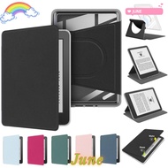 JUNE1 6 inch e-Reader , Auto Wake/Sleep 360 Rotation Magnetic Cover, Wear Resistant Shockproof Acryl