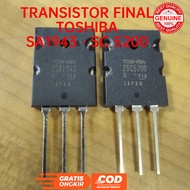 TOSHIBA FINAL TRANSISTOR 2SA1943 2SC5200 SA 1943 SC 5200 ONE SET