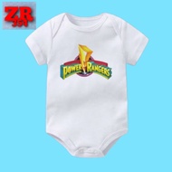 KATUN POWER RANGERS BABY JUMPER CARTOON MOVIE T-SHIRT BABY AGE 0 - 12 MONTHS TO 1 YEAR BABY KIDS NEW