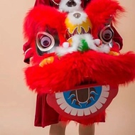 Children Children's Lion Plastic Lion Dance Lion Head Toy Foshan Lion Head Lion Dance School Kinderg