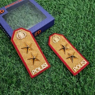 MERAH Rank of PDU IRJEN POL Red Trim Polri Rank of 2 Bintang Polri Rank of PDU 2 Bintang Polri