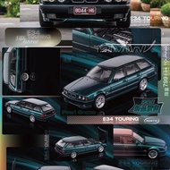 Ready Stock Mortal 1/6 Alloy Car Model BMW5 Series BMW E34 TOURING Tank Simulation Toy Car Out of Pr