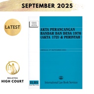 Akta Perancangan Bandar Dan Desa 1976 (Akta 172) & Perintah (Hingga 5hb September 2025)