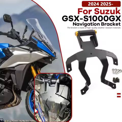 【For Suzuki GSX-S1000GX 24-25 Long Distance Travel Upgrade GPS Navigation Bracket GSX-S1000GX Motorc