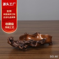 ♙❖◑Copper ashtray ornaments crafts living room office home decoration Qiu Song ashtray