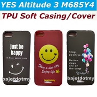 YES Altitude 3 M685Y4 YES 3 M685 EMBOSS fancy case fashion casing corak karton soft cartoon TPU cover cikgu sarung B40