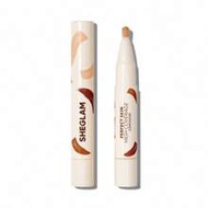 Perfect Skin High Coverage Concealer-Warm Vanilla 20 Shades Liquid Concealer Brush คอนซีลเลอร์เนื้อล