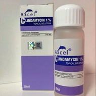[READY STOCK] AXCEL CLINDAMYCIN LOTION 30ml ORIGINAL FOR ACNE TREATMENT UNTUK UBAT JERAWAT LONG EXPI
