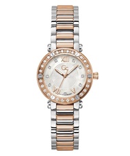 Guess Collection-Aura Small Size Metal-Women-Watches-Silver