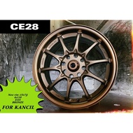 FOR KANCIL SPORT RIM CE28 15x7jj 4x110 et35 color:BRONZE made in Thailand johorbaru last 1set