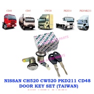 J01S01 NISSAN CH520 CD48 CW520 PKD211 PKD214 CD45 DOOR KEY SET PRICE FOR 1 SET