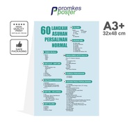 Poster Kebidanan 60 APN Langkah Asuhan Persalinan Normal