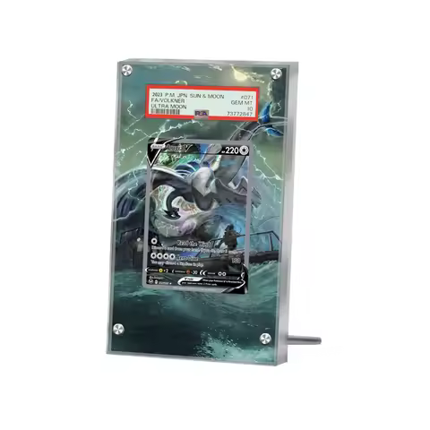 Pokemon Anime Lugia V Card Extended Art Display Case Collection Card Extended Painting Psa Display R