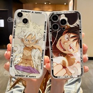 Case Clear Ready For Vivo Y28 4G V27E Y17S Y27S Y02 Y03 V30e Y100 Luffy Trend Casing - AN13
