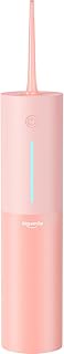Pink Water Flosser Powerful Cordless Dental Irrigator for Kid Braces Travel Shower to Help Prevent I