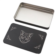 Tarot Deck Holder Oracle Card Holder Tarot Deck Case Reusable Tarot Card Storage Case Tin Compact Ca