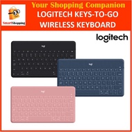 Logitech Keys-To-Go Keyboard Ultra-light Ultra-portable Standalone Wireless Bluetooth Keyboard with 