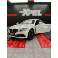 Asari Matte Black Benz 1: 36 C63 AMG GT Night Painting