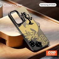 (CM58) Case IMD Samsung A17 | A26 Hybrid Plate Black Hologram