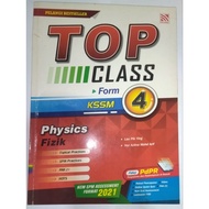 Preloved buku latihan (exercise book) Top Class Fizik (Physics) Tingkatan 4 (Form 4) KSSM Dwibahasa 
