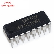 10PCS SN74LS138N DIP-16 SN74LS138 74LS138N 74LS138 HD74LS138P In Stock DIP16