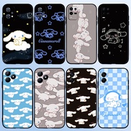 R-7 Cute Cartoon Cinnamoroll for realme narzo 70X N65 C65 12 13 TPU soft black protective case