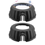 CHIHIRO1X3EE 2PCS Brush Cutter Accessory, Black ABS Trimmer Head Cover, Reliable Round Heavy Duty Un