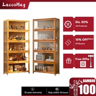 LaccoHug Bamboo 3/4/5 Layers Acrylic Transparent Display Cabinet 展示柜