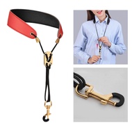 Baoblaze Phụ Kiện Dây Đeo Cổ Kèn Sax Có Đệm Điều Chỉnh Độ Dài Cho Saxophone Soprano Saxophone Alto S