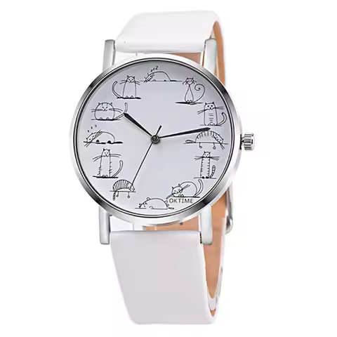 2022 Ladies Watches Casual Women Watches Cat Watches Female Wristwatches Quartz Cheap Price Dropship