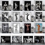 Poster Cetakan Arnold Schwarzenegger Bina Badan Kecergasan Otot - Seni Dinding untuk Hiasan Rumah