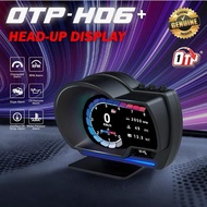 OTP-H06 Car OBD OBD2 Meter Speedometer Gauge P6 GPS HUD Water Temp Tur