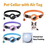 P62 Pet Airtag Collar GPS tracker with reflective bell/ GPS Kucing Android IOS Phone