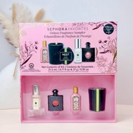 Set Sephora mini Perfume And Scented Candles Rose Flowers And Fruits
