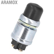 Aramox Engine Start Switch Button Universal Waterproof Horn Rubber Cover Stable Performance for 12V/24V Car Truck Boat RV ATV