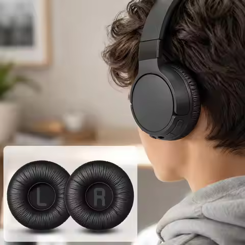 70mm Soft Foam Ear Pads Pillow Cushion Cover for JBL Tune T500BT T450 T450BT T510BT T520BT Headphone