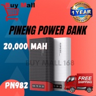 100% ORIGINAL PINENG POWER BANK PN-982 20000mAh PowerBank  Fast Charge Powerbank PN982 PN962