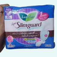 Laurier Super Slimguard Night Wing 35cm Women's sanitary napkins (8 pieces)