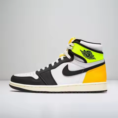 Nike Air Jordan 1 Mid-Top Basketball Shoes - Stylish, Comfortable, Slip-Resistant, and Durable 55508
