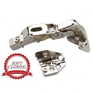 EXCEL DTC Soft Closing Hinge W/Adj MP - 180 degree